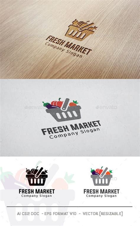 Fresh Market Logo Logo Design Inspiration Creative Spa Logo Design