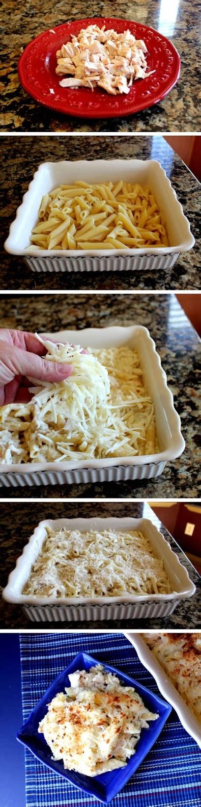 Creamy Chicken Alfredo Pasta Bake Quick And Easy Recipes