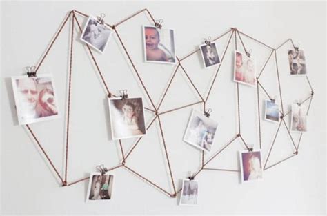 10 Creative Ways To Hang Photos Without Frames