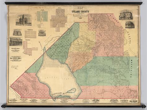 Tulare Lake in 1876 -- the largest body of water west of the