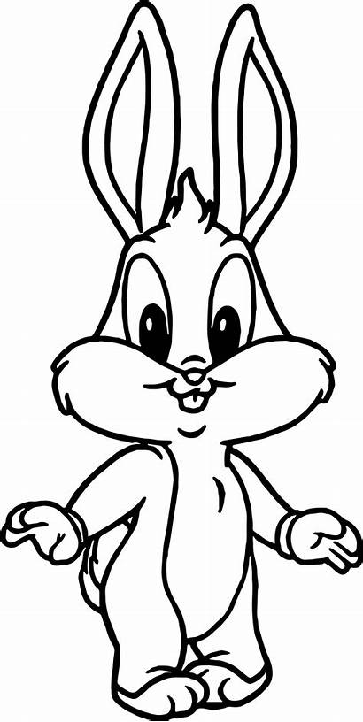 Coloring Bunny Bugs Pages Funny Printable Getcolorings