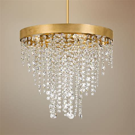 Crystorama Winham 20w Antique Gold And Crystal Chandelier Gold