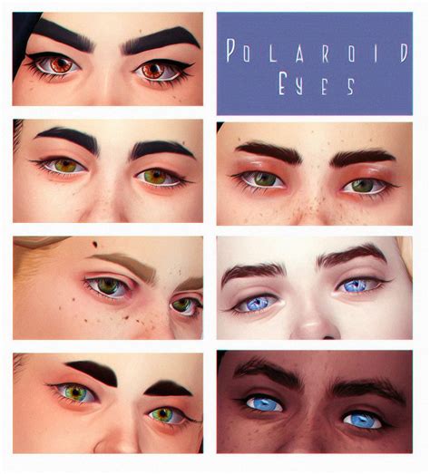 Sims 4 Cc Finds — Plasmafruit Tree Seven Semi Realistic Eyes To