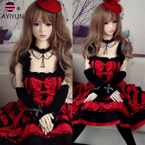 buy ayiyun 125cm 22kg top quality silicone with skeleton sex dolls japanese love doll oral