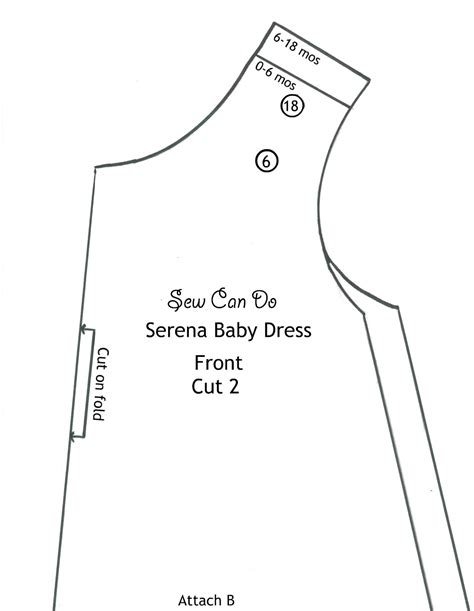 Sew Can Do Back To Sewing Free Serena Baby Dress Pattern