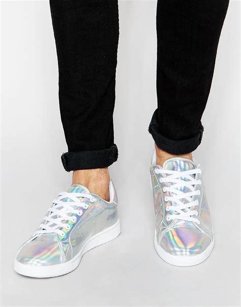 Asos Trainers In Iridescent Sneakers Shoes Trainers Sneaker Head