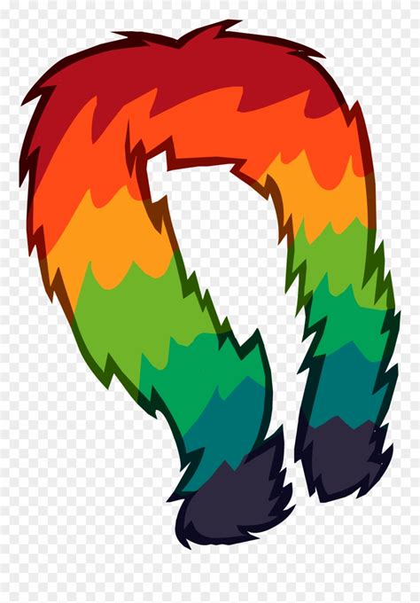 Rainbow Feather Boa Clipart 2267256 Pinclipart