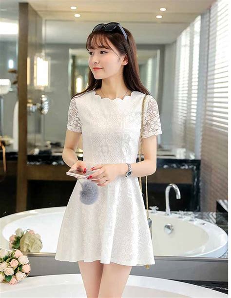 Mau Baju Dress Pendek Korea Simple Fashionable Toko Jual Baju Wanita