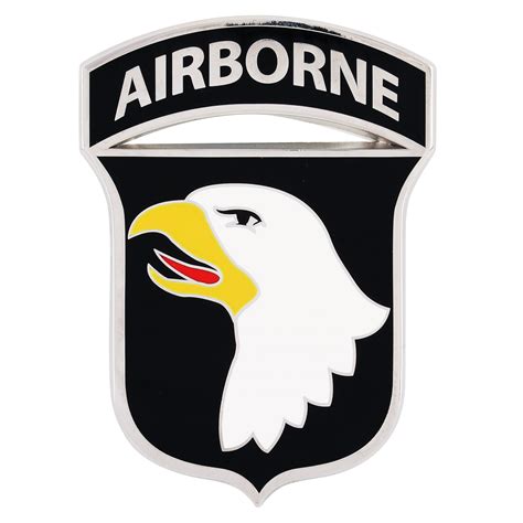 101st Airborne Division Car Emblem
