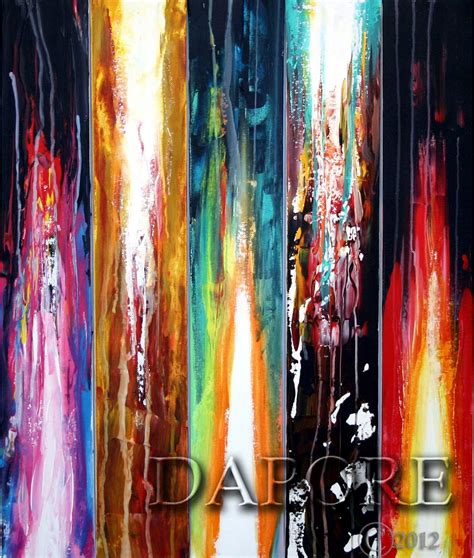 Original Modern Abstract Paintings By Contemporary Artist Theo Dapore