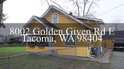 8002 golden given rd e tacoma wa 98404 youtube