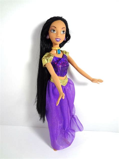Mattel Disney Jasmine Aladdin Princess Barbie Doll Original Purple