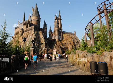 Hogwarts Castle At The Wizarding World Of Harry Potter Universal