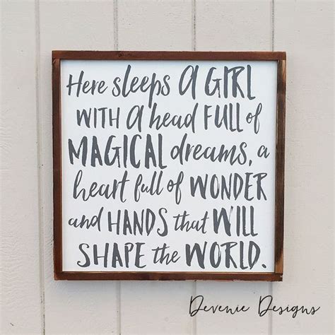 Pin By Coryn Connell On You Know Girl Room Wood Frame Sign