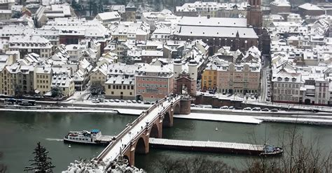 Heidelberg Erleben Snow In Heidelberg Schnee In Heidelberg