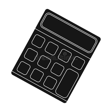 Calculator Machine Gegevens Snel Om Te Tellen Math School En Onderwijs