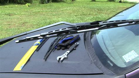 How To Change Your Windshield Wiper Blades Simple And Easy Youtube