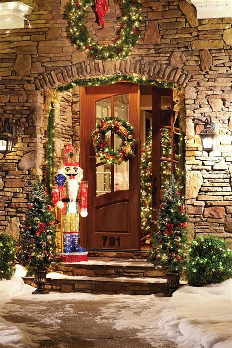 25 Christmas Decor Ideas For Your Entryway Holidays Blog