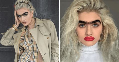 Model With Jet Black Monobrow Says She Receives Death Threats Over Her