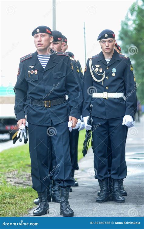 Russian Marines In Uniform Editorial Image 32759806