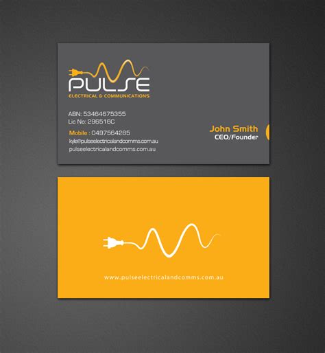 Browse thousands of electrician business card designs. Electrician Business Cards Ideas | Oxynux.Org
