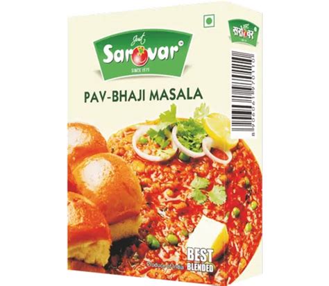 Just Sarovar 50gm Pav Bhaji Masala Packaging Type Box At Best Price In Sangli