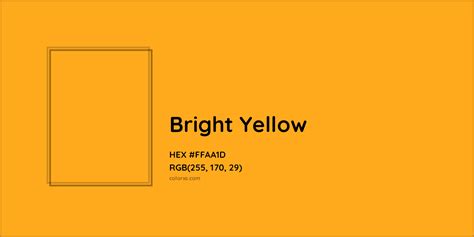 About Bright Yellow Color Codes Similar Colors And Paints