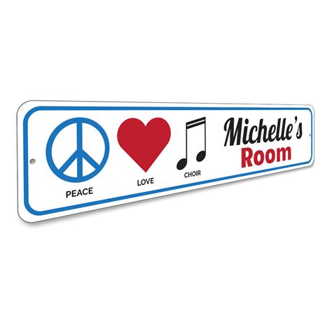 Music Room Sign Lizton Sign Shop