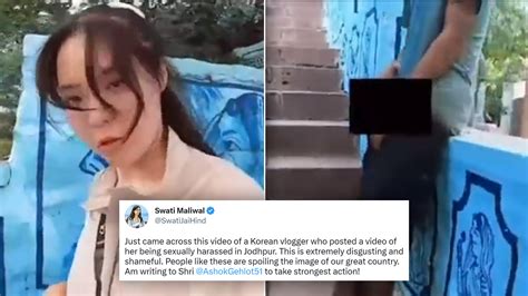 Korean Vlogger Catches Jodhpur Man Flashing Private Part On Tape The Internet Is Disgusted And