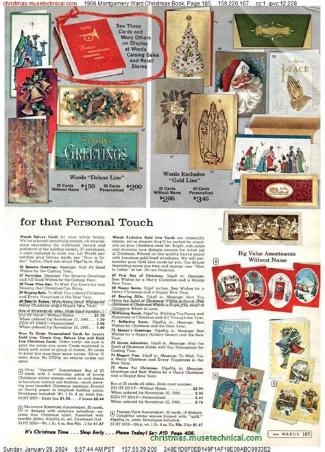 1966 montgomery ward christmas book page 185 catalogs and wishbooks