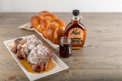 Nugget Markets Challah French Toast With Bourbon Maple