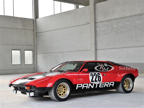 1973 De Tomaso Pantera Rally Car Monaco 2014 Rm Sothebys