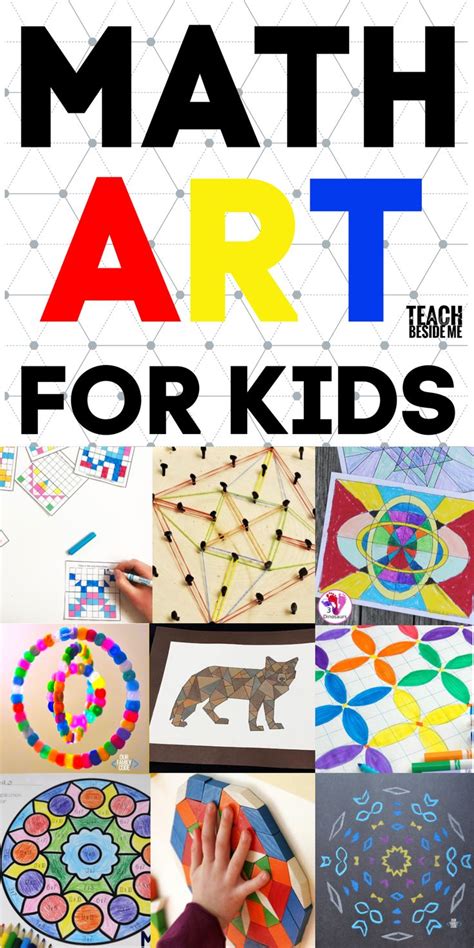 Amazing Math Art Projects For Kids Math Art Projects Math Art