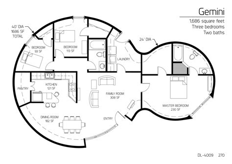 First row of riser panels propped up with temporary wooden rib system being installed for later placement of. Floor Plan: DL-4009 | Monolithic Dome Institute