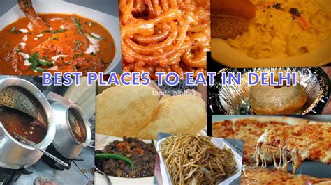 Lists of Top 5 Places to Eat in Delhi: Introduction - Best places to