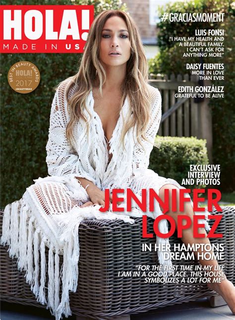 Her Cover Jennifer Lopez Hola Magazine Interview 2017 Popsugar