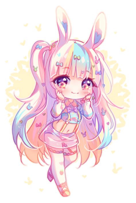 ♦ Pastel Sketch Chibi Commission For Chanchanling Time Lapse Video