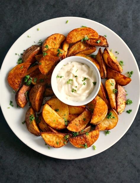 Homemade Spicy Potato Wedges V Gf My Gorgeous Recipes