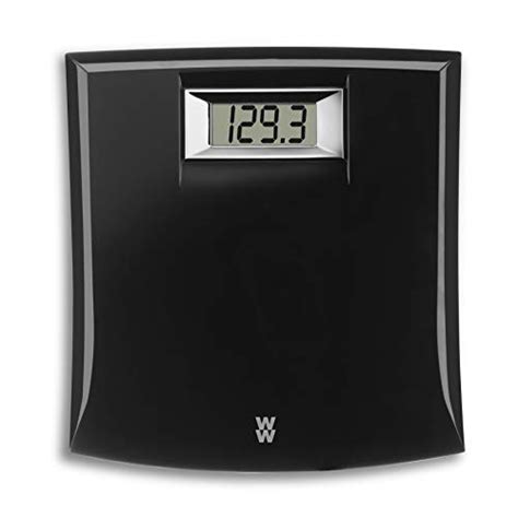 Ww Scales By Conair Digital Precision Bathroom Scale 330 Lb Capacity Black