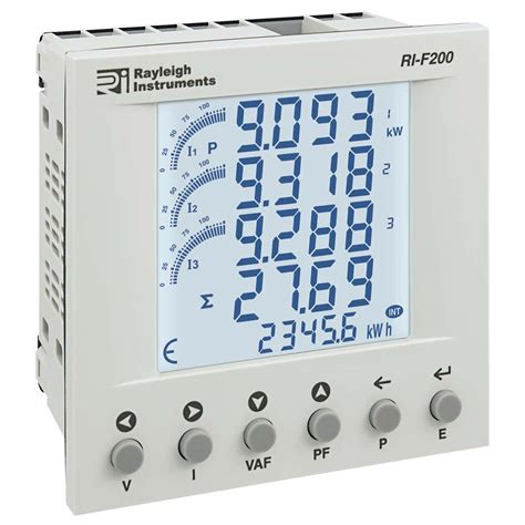 Rayleigh Instruments Ri F200 Series Single Phase And Three Phase