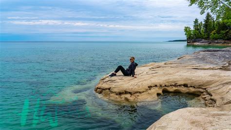 Hiking The Breathtaking Pictured Rocks Lakeshore New Tent And Backpack