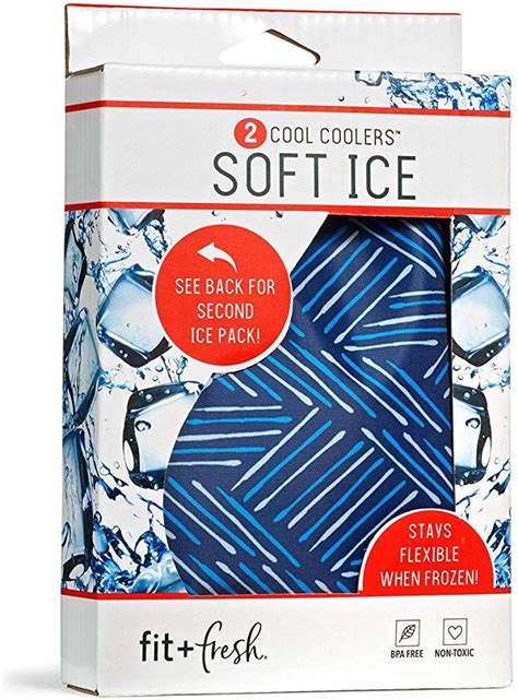 While an ice pack that you put in the freezer to cool is very handy and does get colder, a reusable ice bag can go with you anywhere. Fit & Fresh 10300FF Soft Cool, Set of 2 Flexible Ice Packs ...