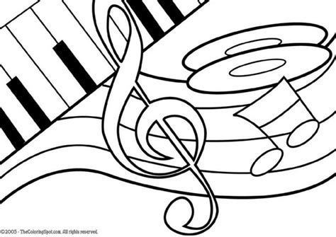 1024 x 979 file type: Music Notes Coloring Pages | Clipart Panda - Free Clipart ...