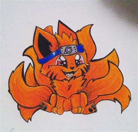 Nine Tail Fox Chibi By Csplashwolf On Deviantart