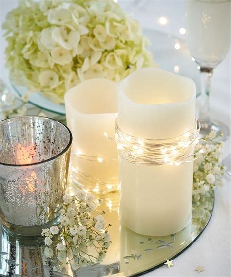 15 Ideas To Create Stunning Fairy Light Table Decorations Fairy