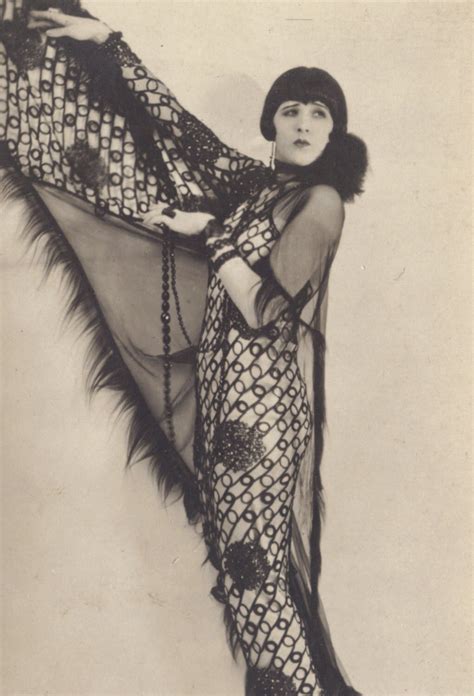 red poulaine s musings silent film vamp margaret livingston in net gown circa 1920
