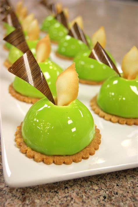 Apple Mouse Domes Fancy Desserts Desserts Dessert Recipes