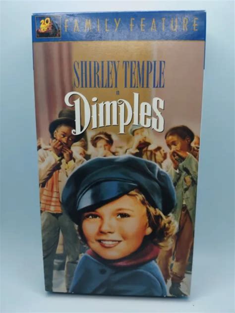 Vintage Dimples Shirley Temple Vhs 2001 Colorized New With Slipsleeve 849 Picclick