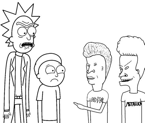 Rick And Morty Coloring Pages Printable For Free Download