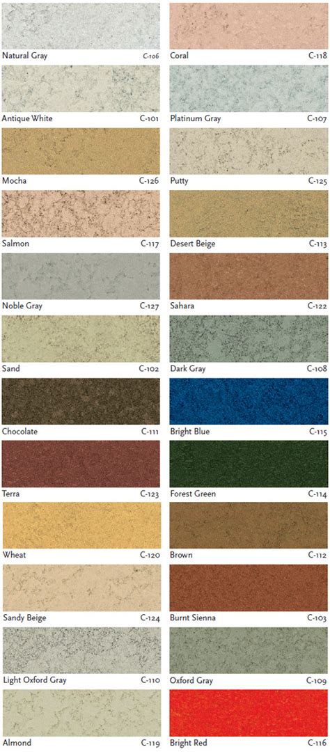 75 abiding quikrete sand topping mix coverage chart. Expressions LTD C-Series Liquid Colorant for Concrete ...